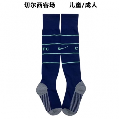 2022/23 Chelsea Away Blue Thailand Soccer Socks