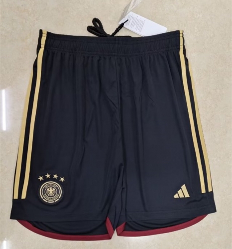 2022/23 Germany Away Black Thailand Soccer Shorts-315