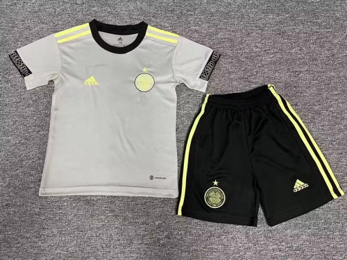 2022/23 Celtic 2nd Away Gray Kids/Youth Soccer Uniform-522