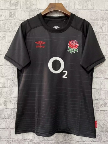 2022/23 England Aawy Black Thailand Rugby Shirts-805