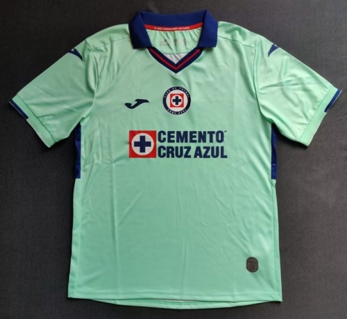 2022/23 Cruz Azul Goalkeeper Green Thailand Soccer Jersey AAA-321