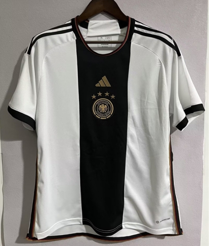 2022 World Cup Germany Home White Thailand Soccer Jersey AAA-301/320/416