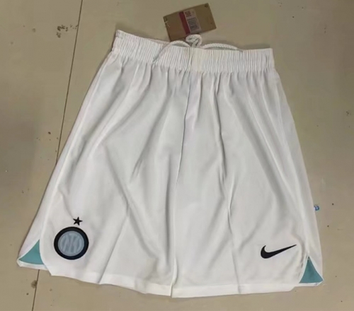 2022/23 Inter Milan Away White Thailand SoccerShorts-509/315