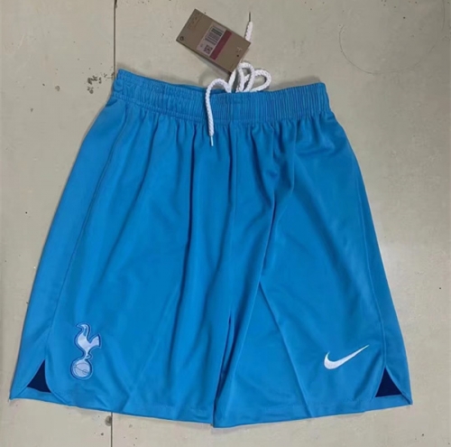 2022/23 Tottenham Hotspur 2nd Away Blue Thailand Soccer Shorts-509