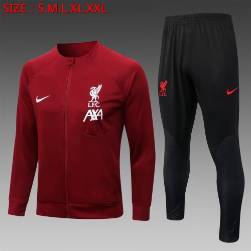 2022-23 Liverpool Red Thailand Soccer Jacket Uniform-815/801