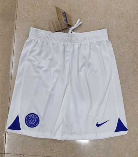 2022/23 Paris SG 2nd Away White Thailand Soccer Shorts-315