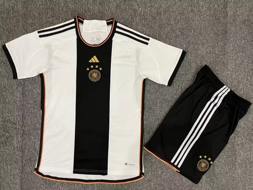 2022-23 Germany Home White Soccer Uniform-315