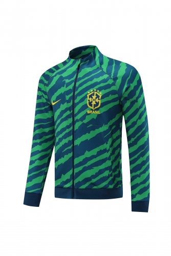 2022/23 Brazil Green Thailand Soccer Jacket -LH