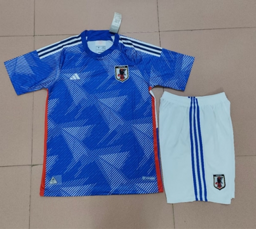 2022-23 Japan Home Blue Soccer Uniform-315