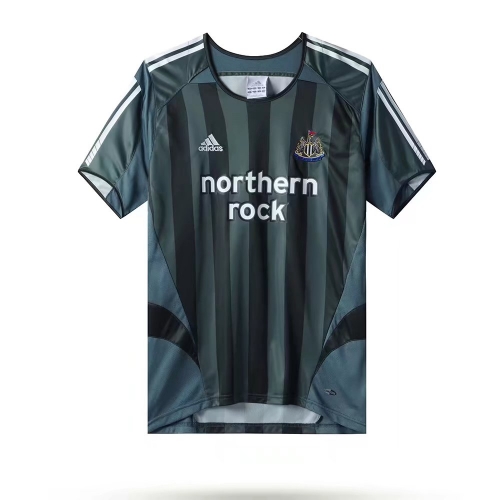 2005-2006 Retro Version Newcastle United Away Green Thailand Soccer Jersey AAA-2011