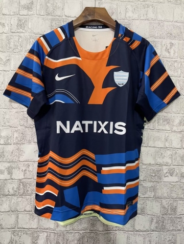 2022/23 France Away Blue Thailand Rugby Shirts-805