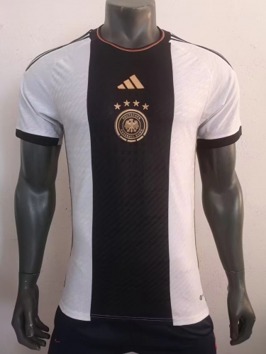 Player Version 2022 World Cup Germany Home White Thailand Soccer Jersey AAA-703/MY/308