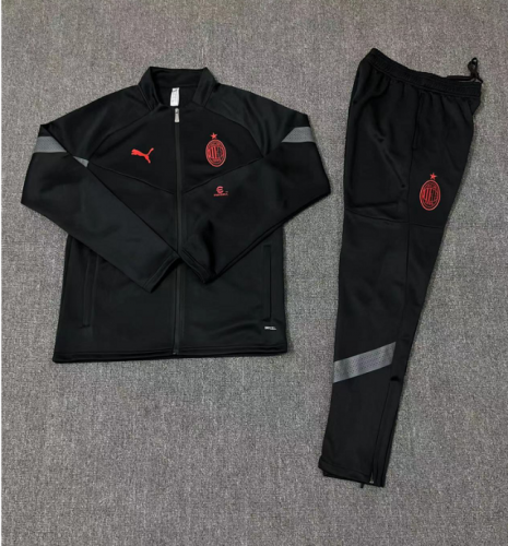 2022/23 AC Milan Black Kids/Youth Jacket Uniform-801