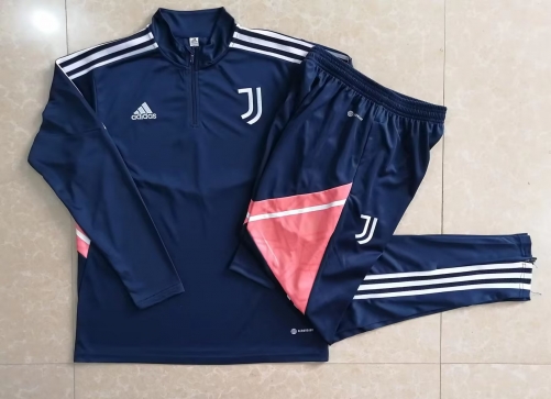2022/23 Juventus FC Royal Blue Thailand Soccer Tracksuit Uniform-815
