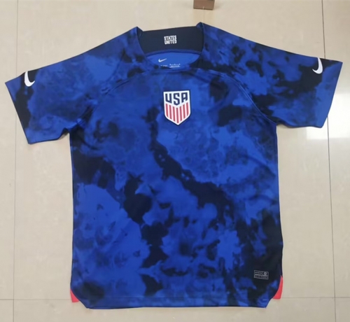 2022/23 USA Blue Thailand Soccer Jersey-809