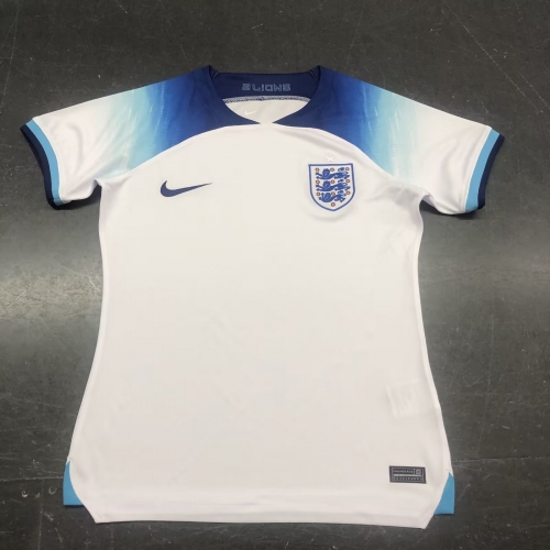 2022 World Cup England Home White Female Thailand Soccer Jersey-522/319