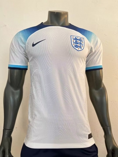 Player Version 2022-23 England Blue & White Thailand Soccer Jersey AAA-703