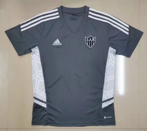 2022/23 Atlético Mineiro Black & Gray Training Thailand Soccer Jersey AAA-908