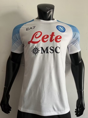 Player Version 2022-23 Napoli Away White Thailand Soccer Jersey AAA-308/16