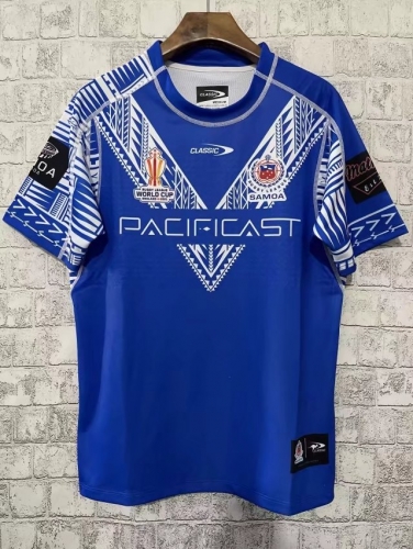 2022/23 Samoa Blue Thailand Rugby Shirts-805