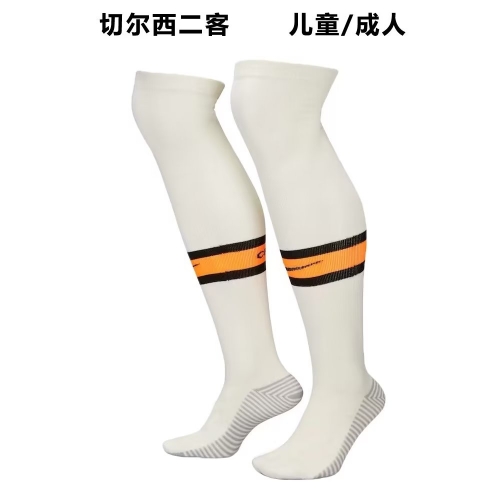 2022/23 Chelsea 2nd Away Light White Thailand Soccer Socks