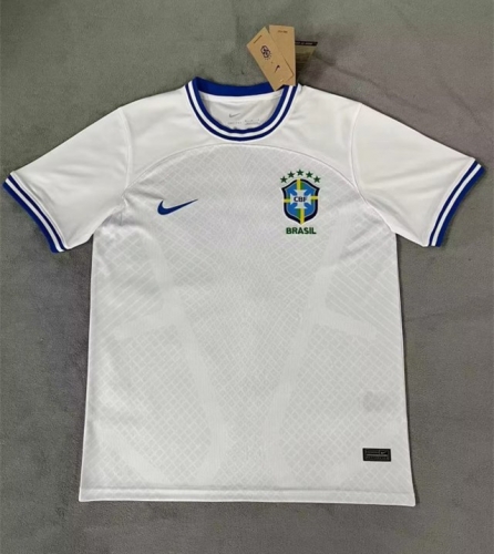 2022-23 Brazil White Soccer Thailand Jersey AAA-CX/510