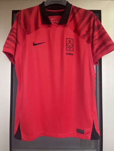 2022/23 Korea Republic Home Orange Thailand Soccer Jersey-510/SX/503