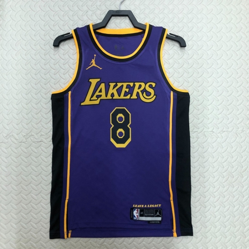 2023 Season Feiren Limited Version Los Angeles Lakets Purple #8 NBA Jersey-311