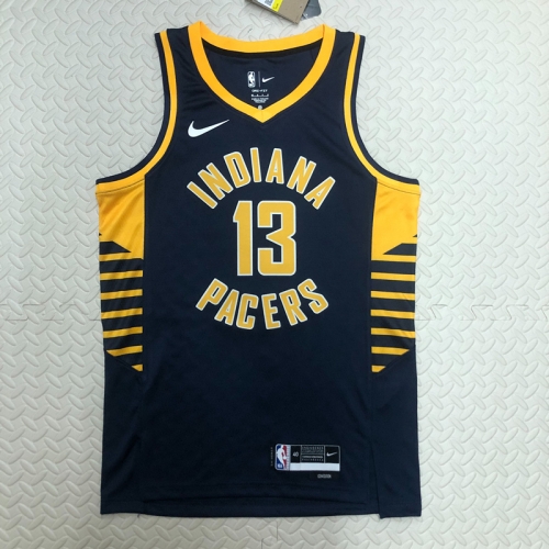 2023 Season Indiana Pacers Away NBA Black #13 Jersey-311