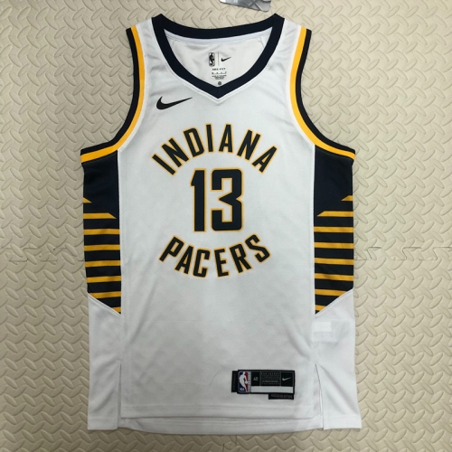 2023 Season Indiana Pacers NBA White #13 Jersey-311