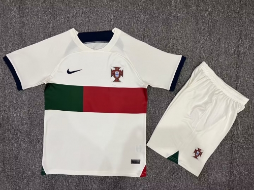 2022/23 Portugal Away White Soccer Uniform-SKE/315/302