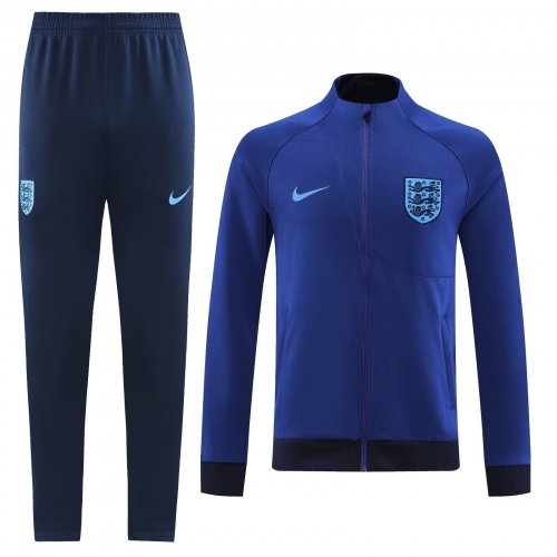 2022/23 England Blue Soccer Jacket Uniform-LH/801