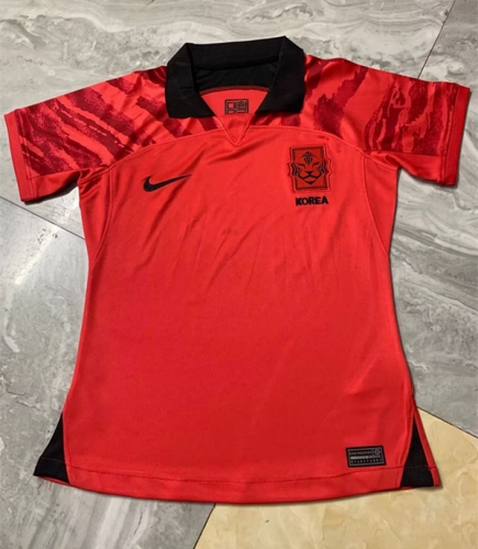 2022/23 Korea Republic Home Orange Women Soccer Jersey-503