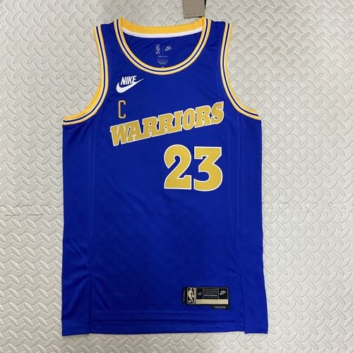 2023 Season Retro Version Golden State Warriors NBA Blue #23 Jersey-311