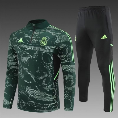 2022/23 Real Madrid Camouflage Thailand Tracksuit Uniform-801