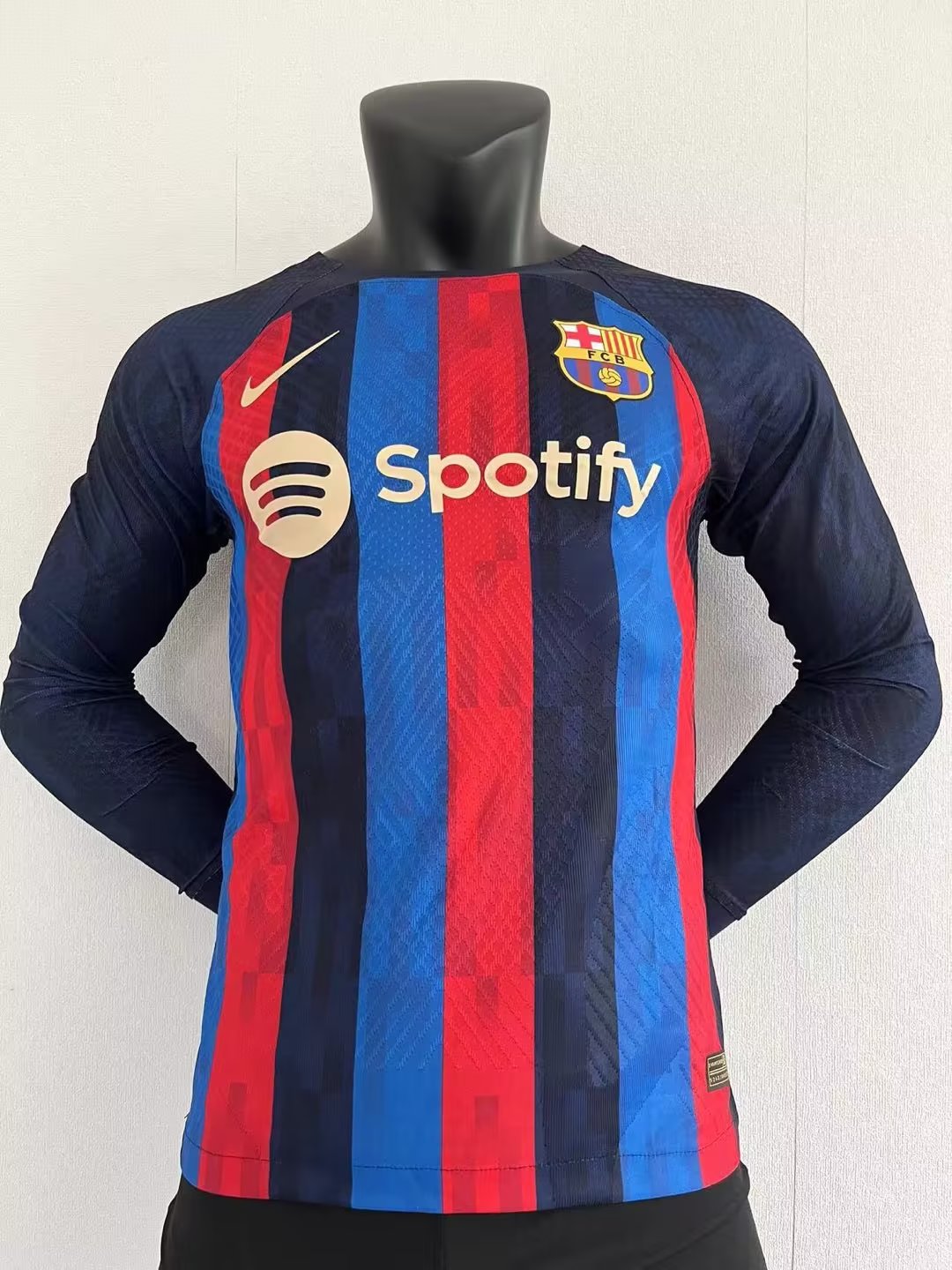 Player Version 2022/23 Barcelona Home Red & Blue Thailand LS Soccer ...