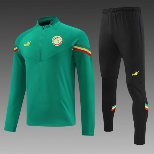 2022/23 Senegal Green Thailand Tracksuit Uniform-PO