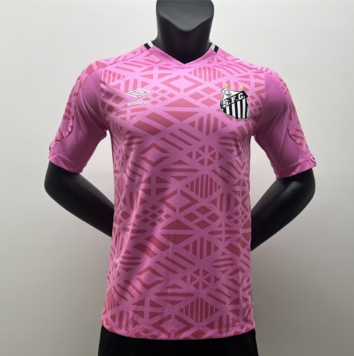 2022-23 Santos FC Pink Thailand Soccer Jersey-1095/36