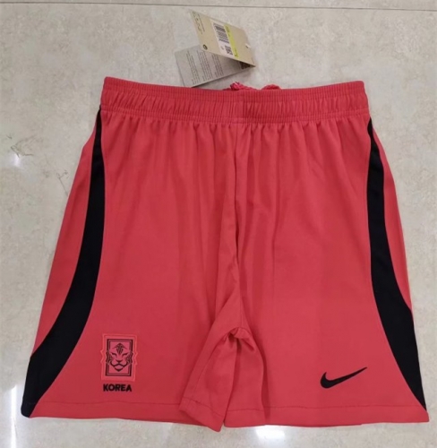 2022/23 Korea Republic Away Red Thailand Soccer Shorts-315