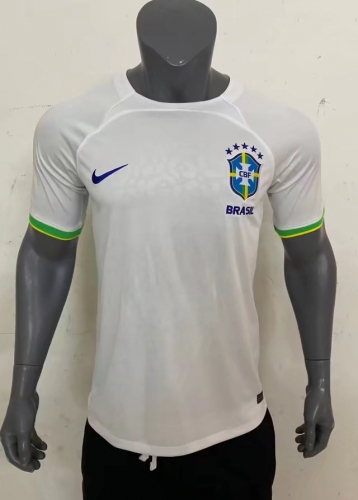 2022/23 Brazil White Soccer Thailand Jersey AAA-510/416/PF