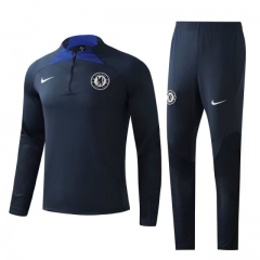 2022/23 Chelsea Cyan Thailand Training Soccer Tracksuit Uniform-GDP