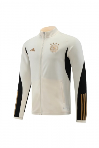 2022/23 Germany Light Yellow Soccer Jacket-LH