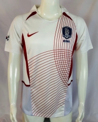 02 Retro Version Korea Republic Away White Thailand Soccer Jersey-503