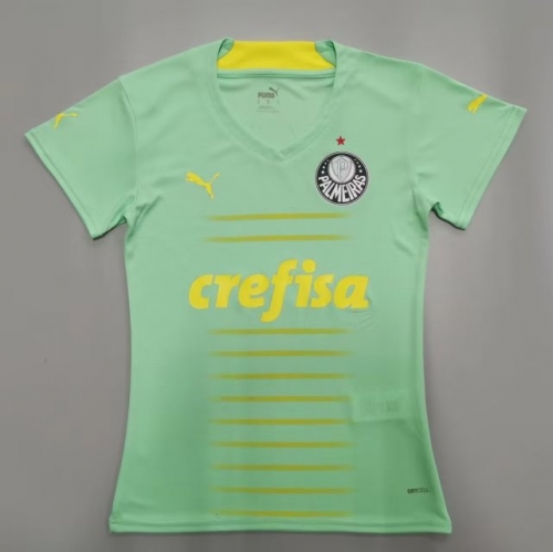 2022-23 Palmeiras 2nd Away Green Thailand Female Soccer Jersey AAA-908