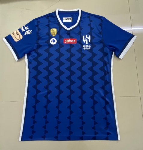 2022/23 Al Hilal FC Home Blue Thailand Soccer Jersey AAA-PF