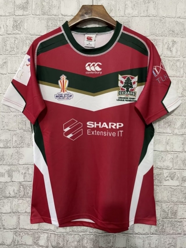 2022/23 Lebanon Red Thailand Rugby Shirts-805