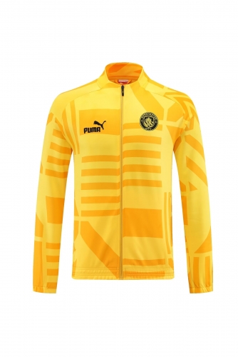 Adult 2022/23 Manchester City Yellow Jacket-LH