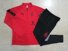 2022-23 AC milan Red & Black Jacket Uniform-815