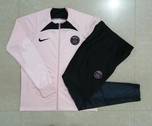 2022/23 Paris SG Pink Thailand Soccer Jacket Uniform-815