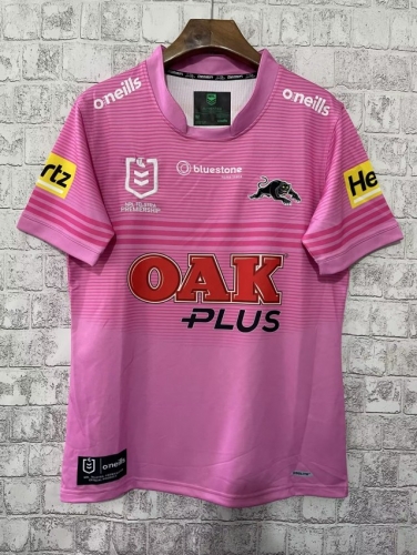 2022/23 Lions Pink Thailand Rugby Shirts-805